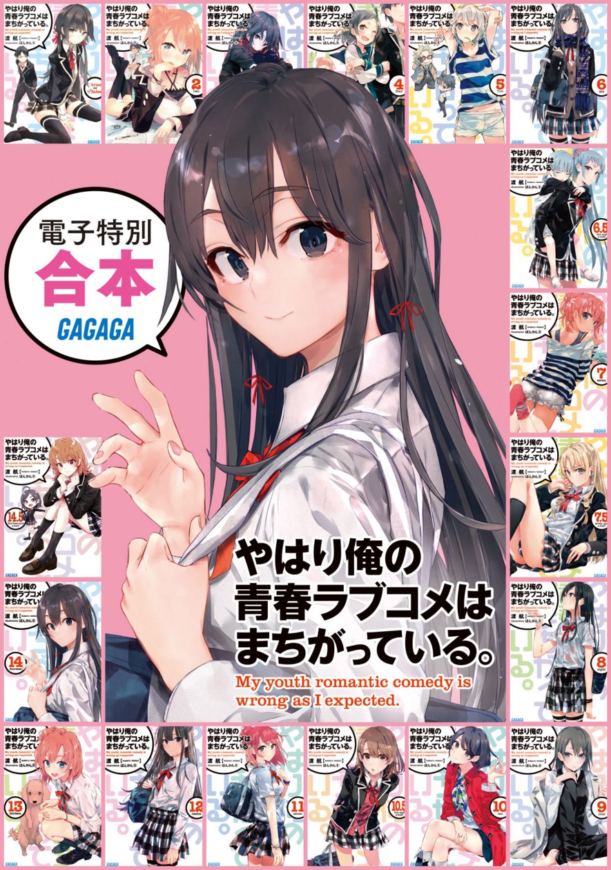 小説『やはり俺の青春ラブコメはまちがっている。』電子特別合本を