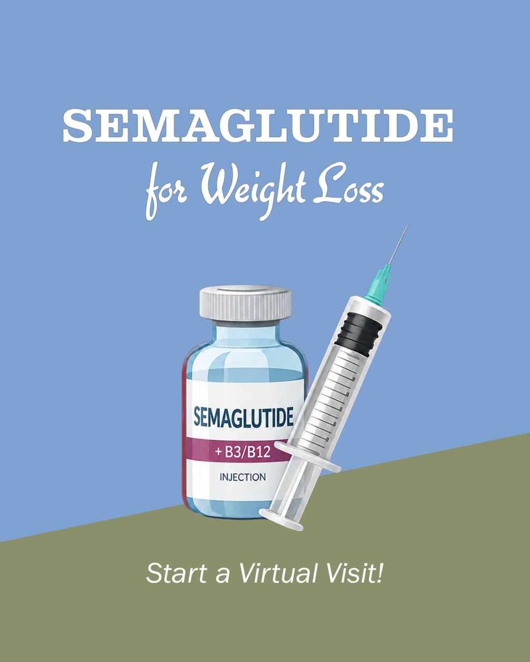 Semaglutide weight loss virtual visit in Covington