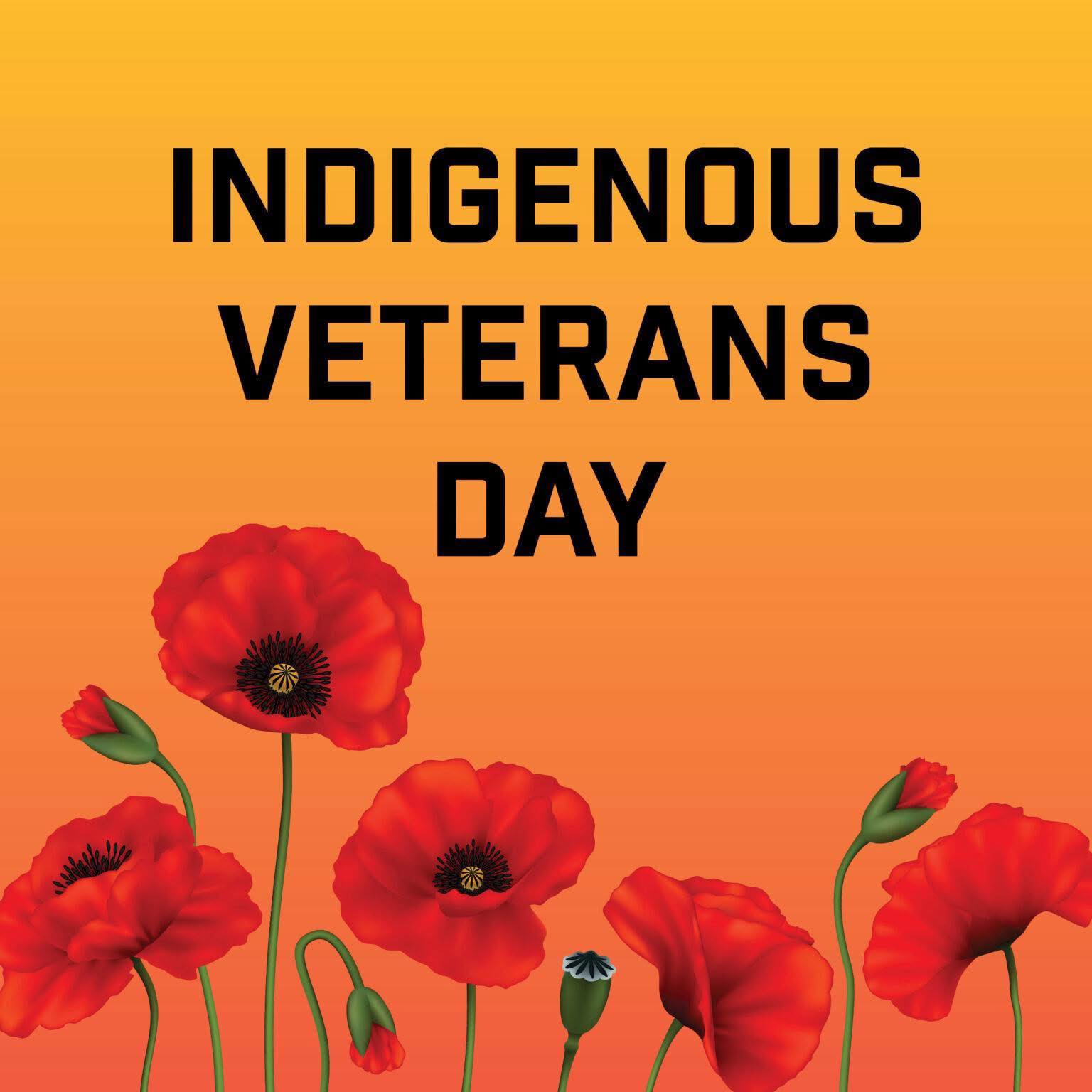 Russell - Today is Indigenous Veterans Day. We express gratitude for ...
