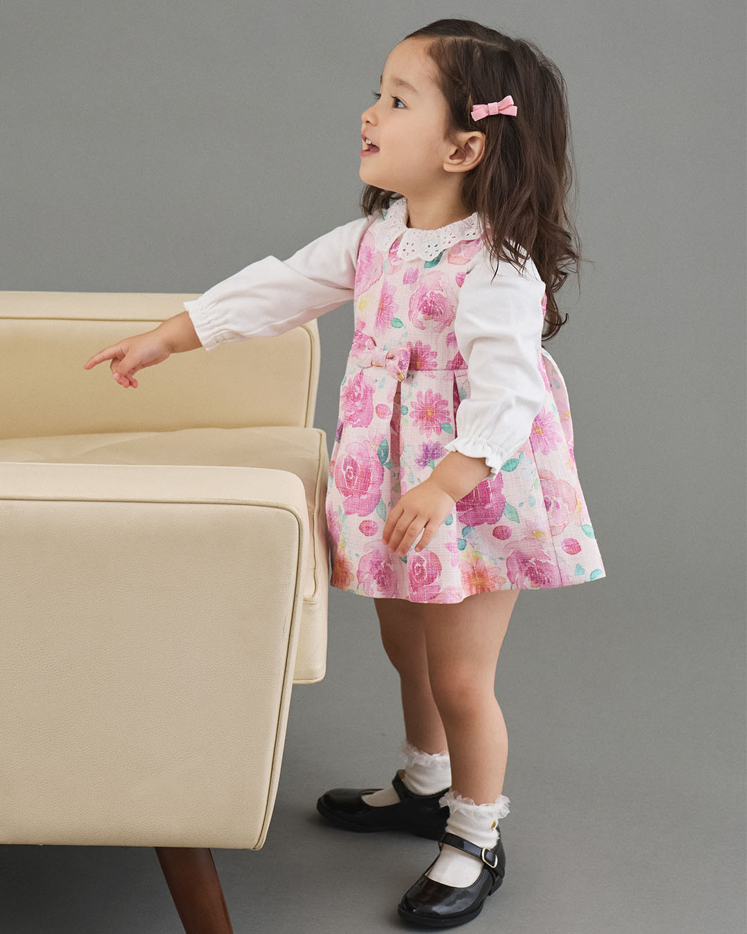 kate spade new york kids ヘリテージチェックを使用したジャンパー