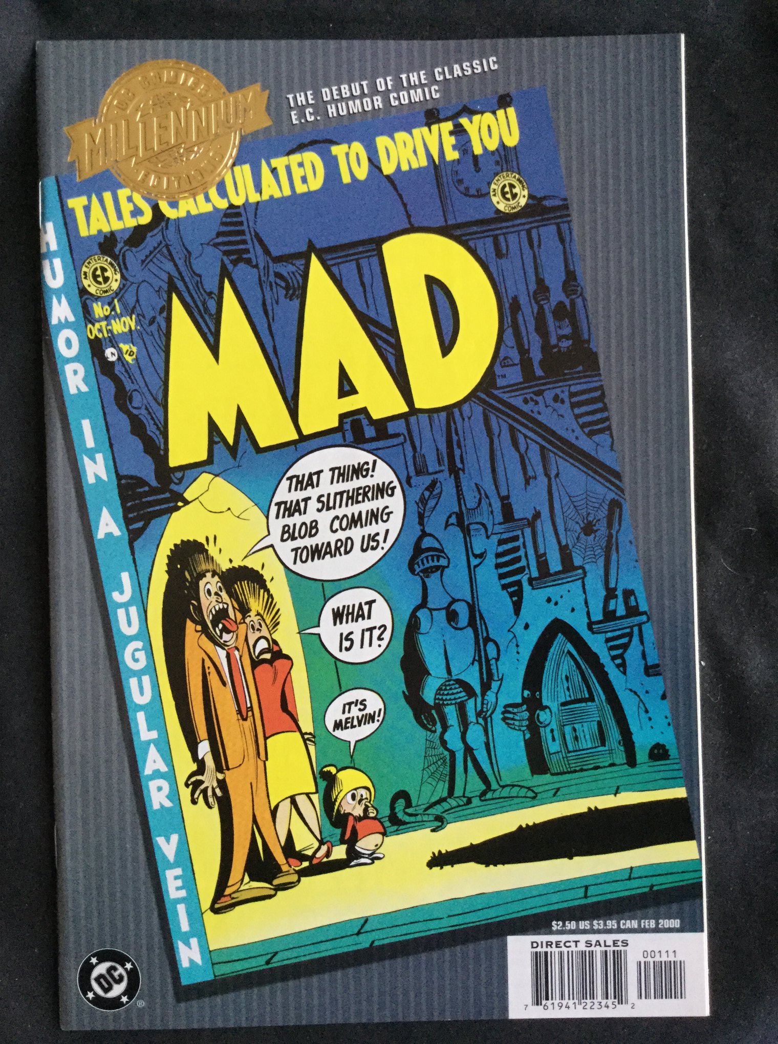 Mad Magazine #1 reprint surprises with 1952 DC Comics copyright