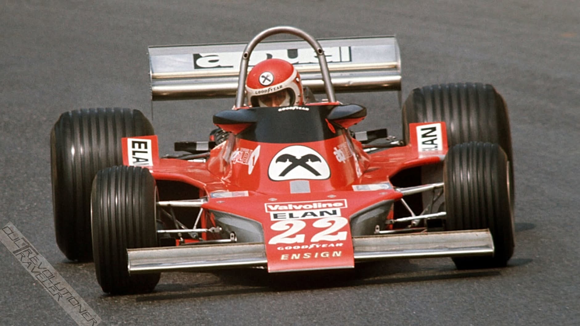 1976 Austrian Grand Prix at Zeltweg with Hans Binder and Ensign N176