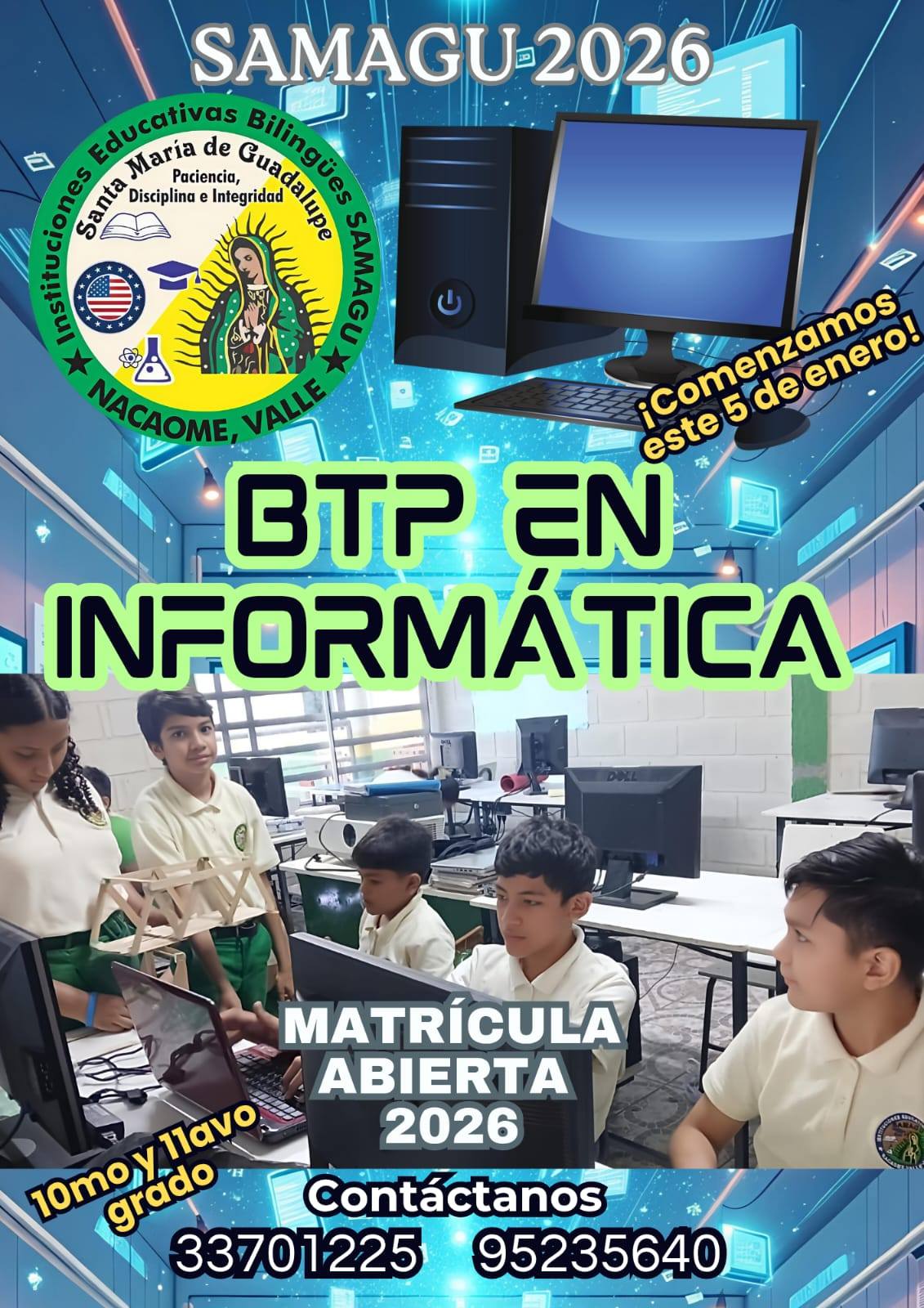 Instituciones Educativas Bilingües Santa María de Guadalupe | Nacaome