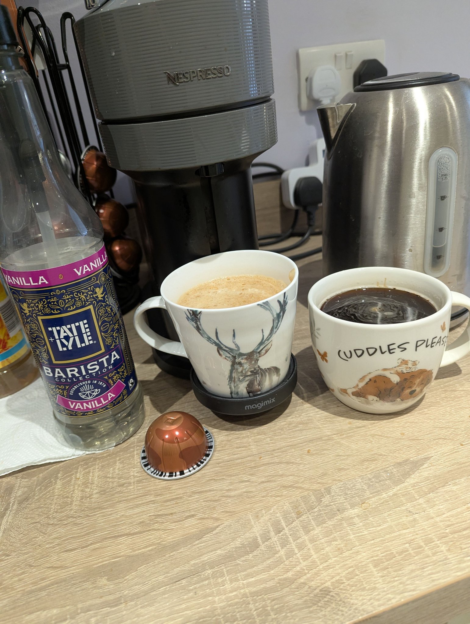 Vertuo line Flavored Assortment. Golden Caramel, Sweet Vanilla and Roasted Hazelnut Total of 30 capsules for Nespresso