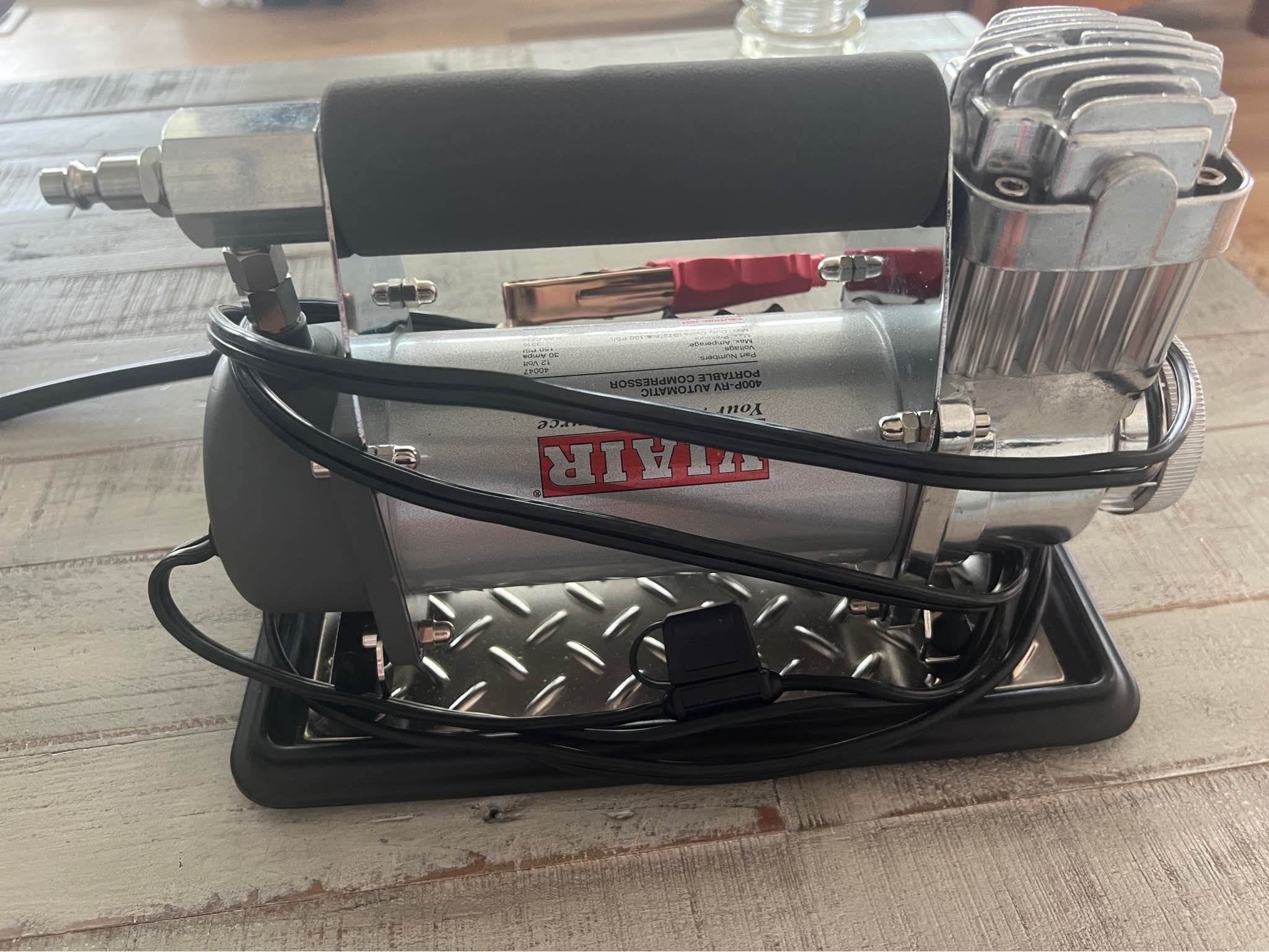 VIAIR 400P-RV Automatic Portable Compressor, Heavy Weight 40047 150 PSI ...