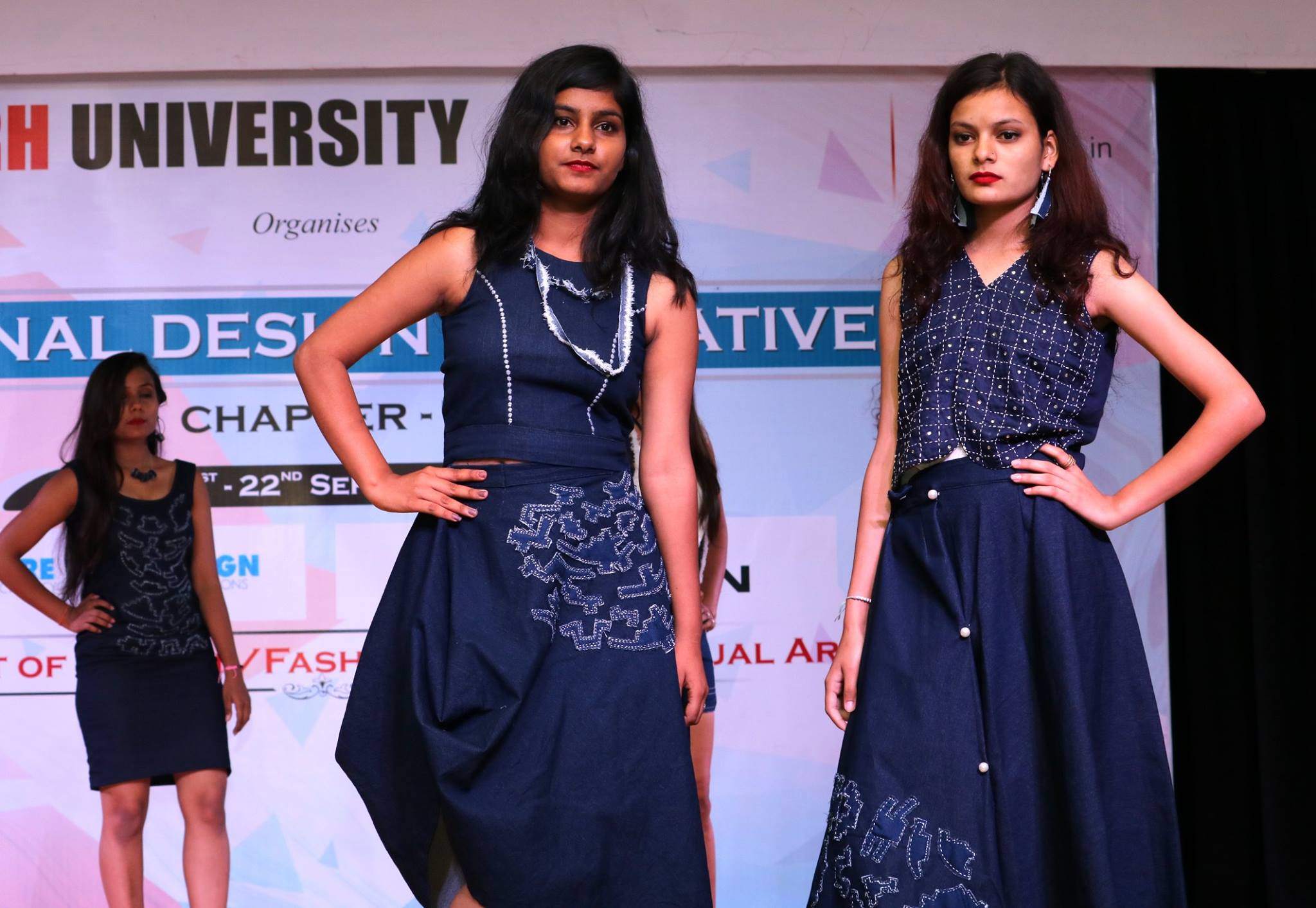 dress designers in chandigarh Latest Collection of Dresses by Budding #Fashion #Designers from University Fashion design is the art of applying design, aesthetics and natural beauty to clothing and its accessories. A latest collection of atf-kg-07.28.25 Ariven Halter Maxi Dress Wedding gown Size:34A