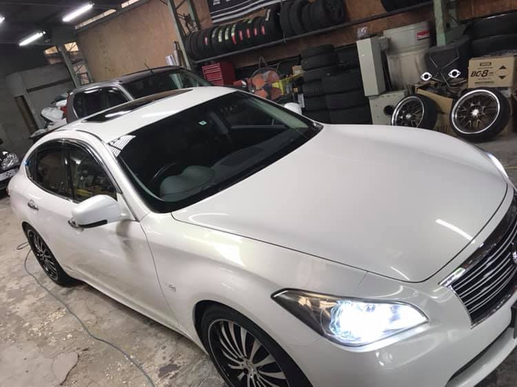 ブレインチャイルド ニッサン Y51フーガ 後付けサンルーフ取り付け 大体の車両に装着可能 ニッサン Facebook