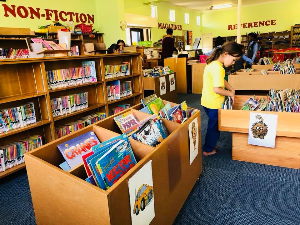 Our beautiful school library ️ - Bryanston Primary School
