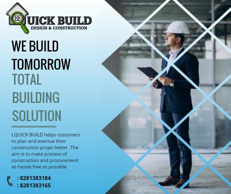 We use the best... - QUICK BUILD design and construction
