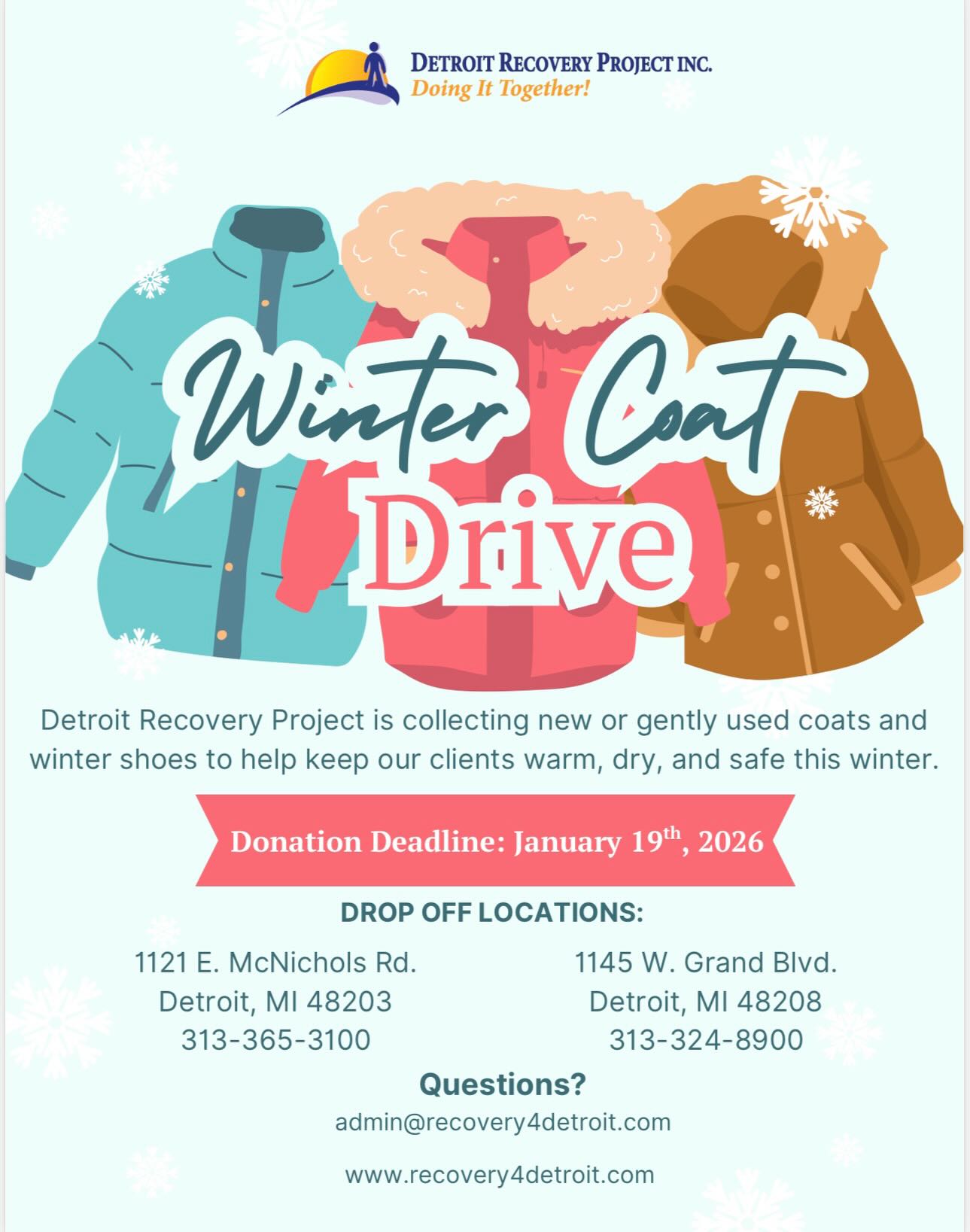 Detroit Recovery Project Incorporated | Detroit MI
