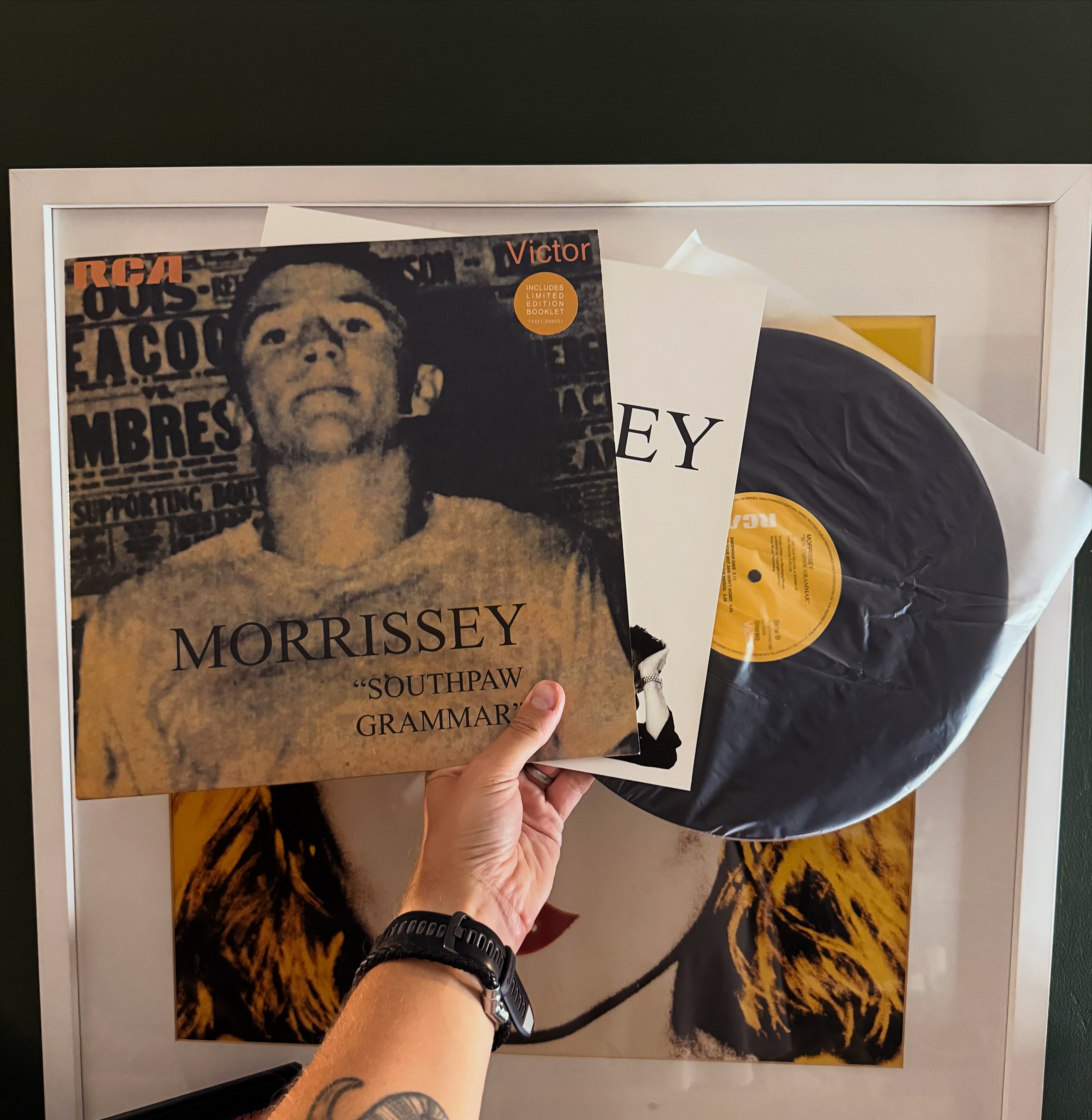 NEW IN: 🧡🤎🤍 Morrissey - Southpaw Grammar 🇬🇧 UK Release LP