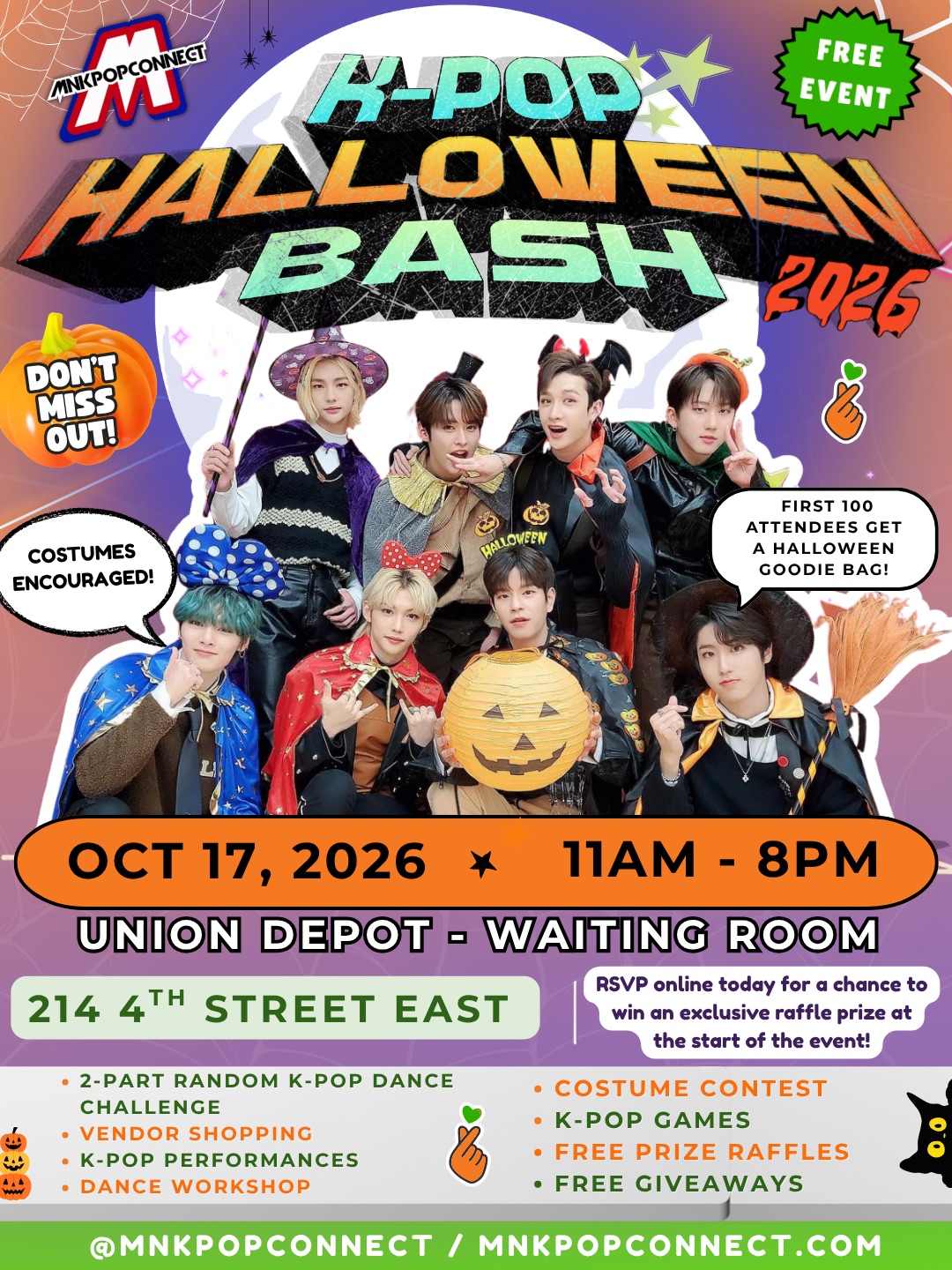 The K-pop Halloween Bash: A Free K-pop Event
