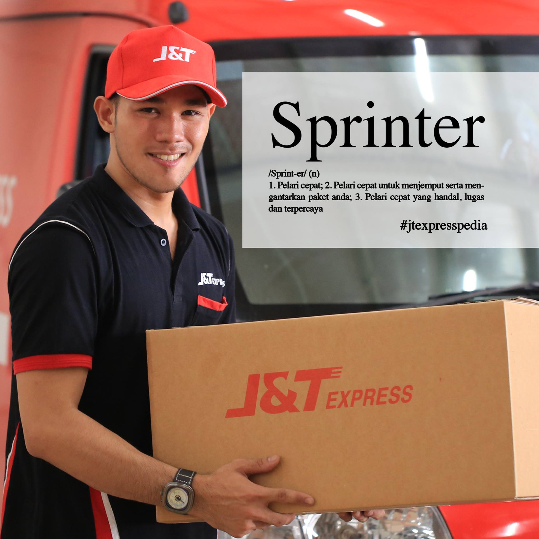 J&T - Sprinter atau pelari cepat yang bertugas untuk menjemput dan ...