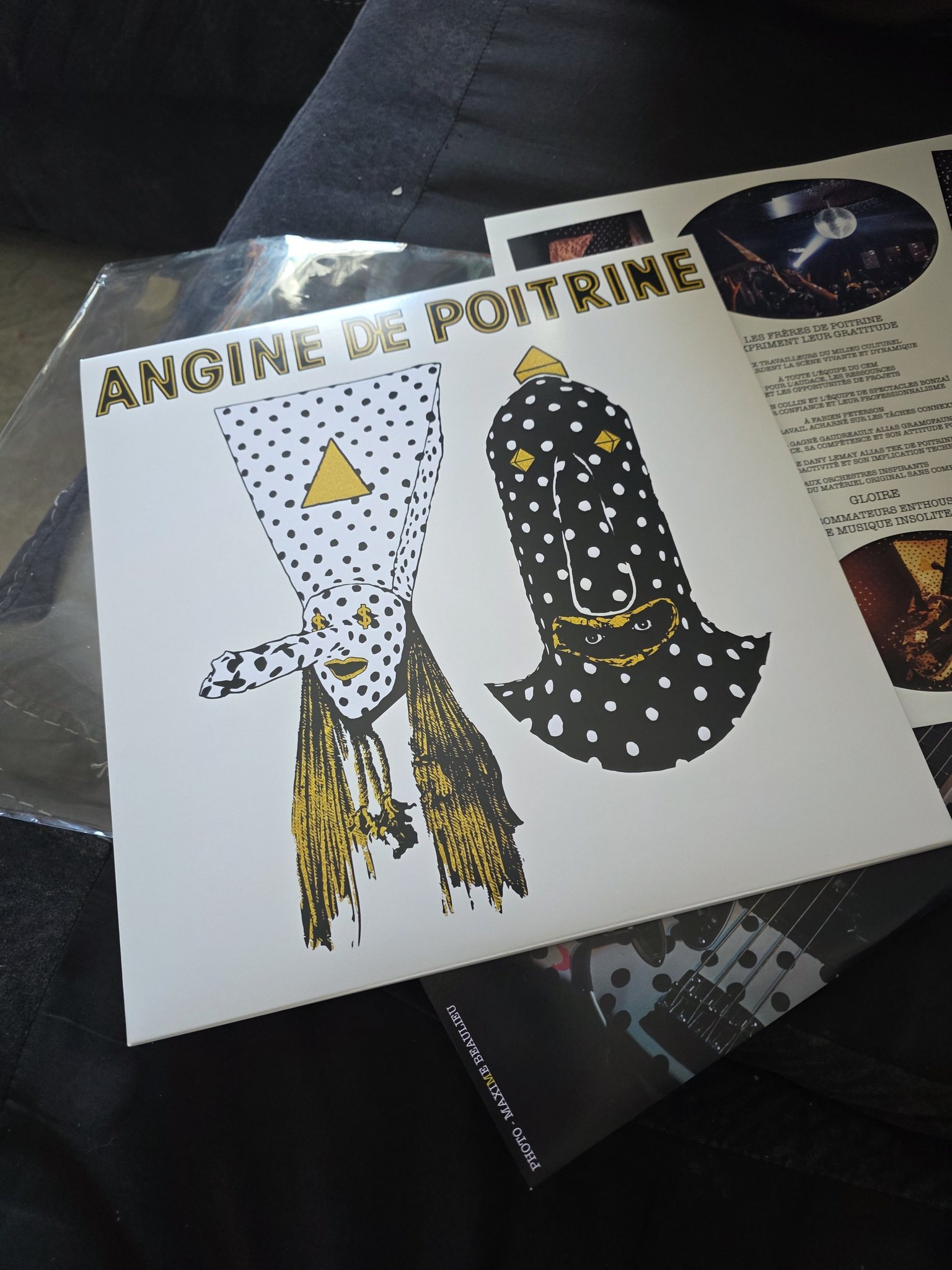 Angine de Poitrine Vol.1 & Vol.II CD's have officially landed in