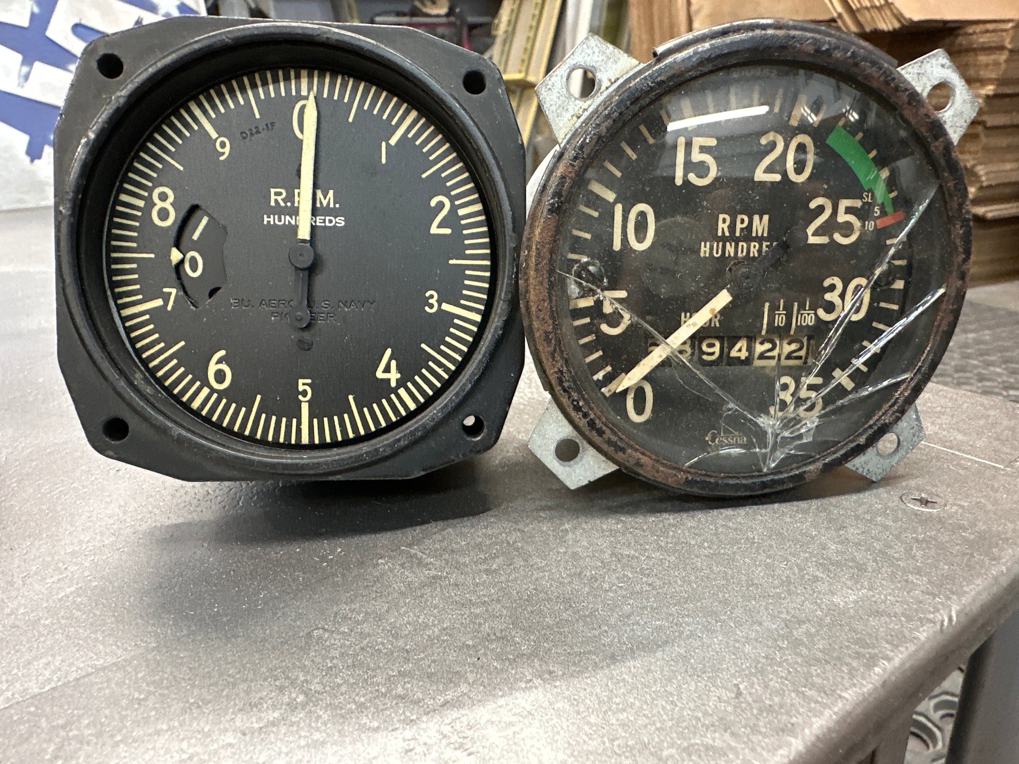 WyldeByrd - Retired Aviation Cockpit instrument RPM for just $42.00 ...