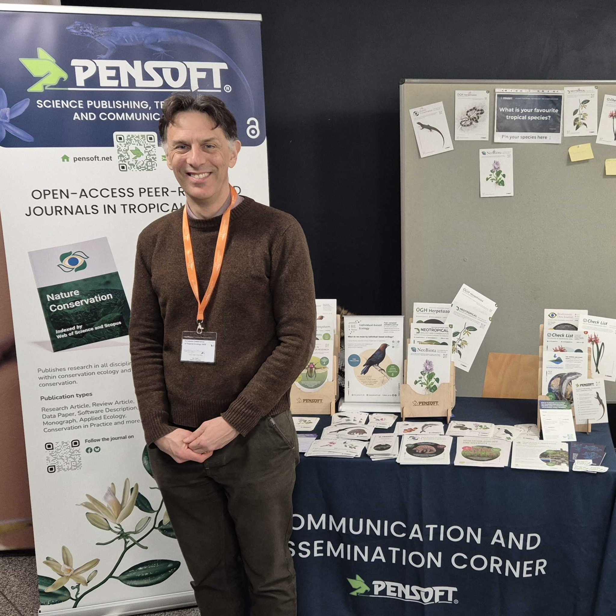Pensoft - We were thrilled to welcome Prof. William Gosling to our ...