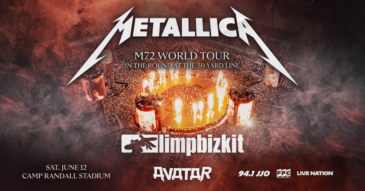 JJO PRESENTS: Metallica + Limp Bizkit + Avatar