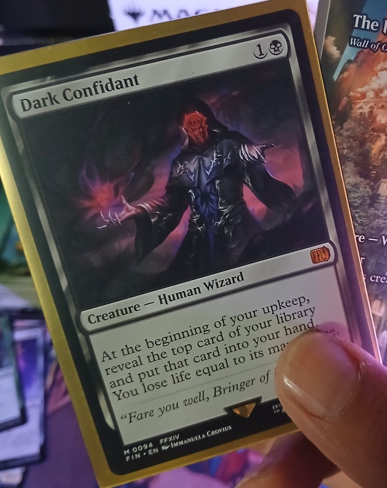 mtg dark confidant final fantasy - Scott M. Fischer - Grand Prix Boston-Worcester 2014 You lose life equal to its mana value. MTG: Magic The Gathering/FINAL FANTASY]JPDark