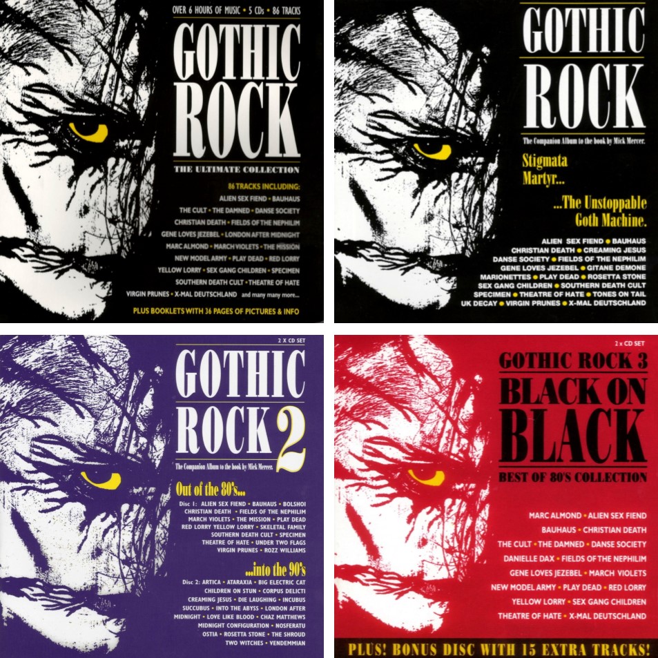 What are your favorite goth music compilations from the 90s?