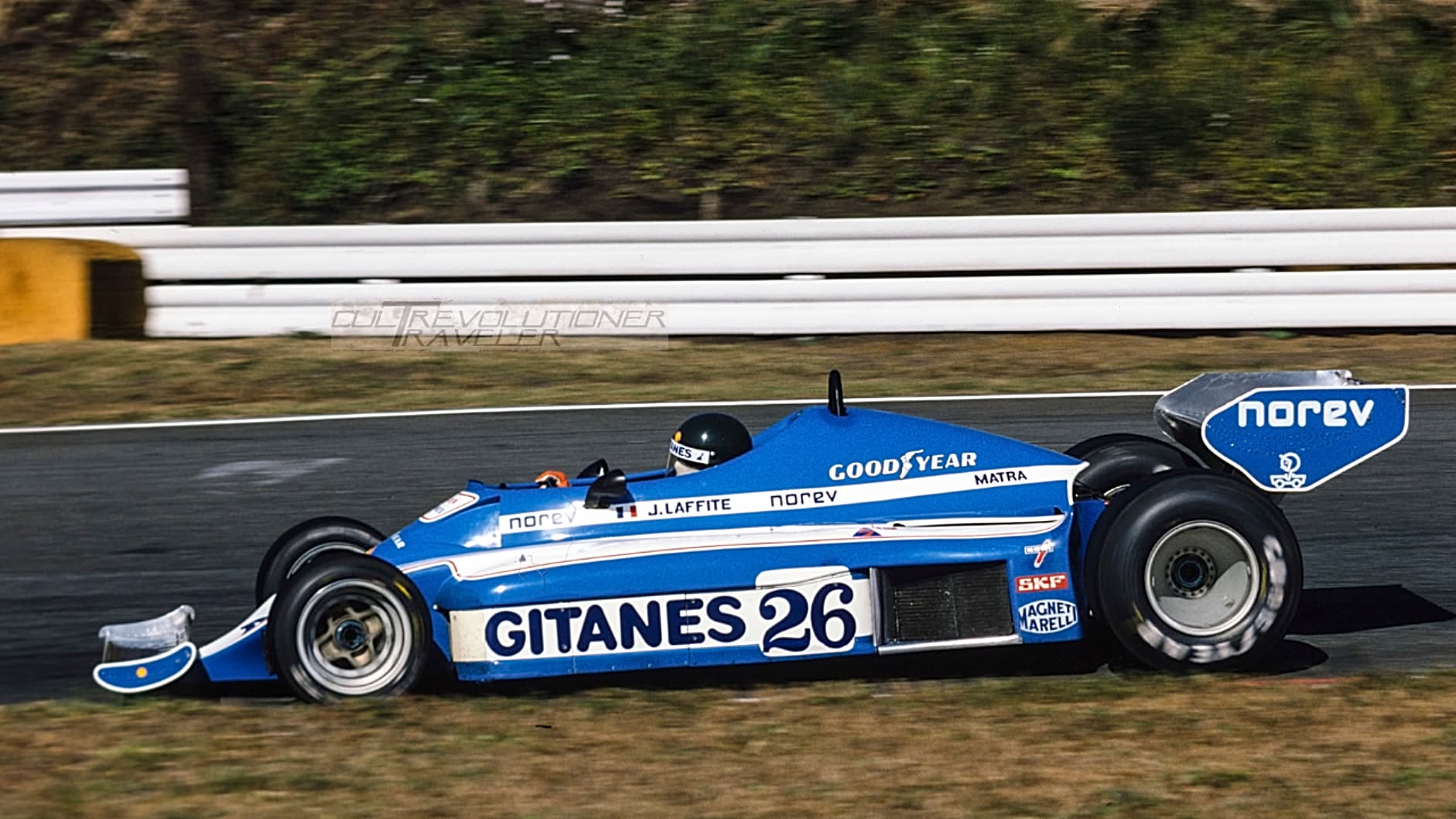 Team Ligier first time with two drivers in F.1 Year 1977 Formula