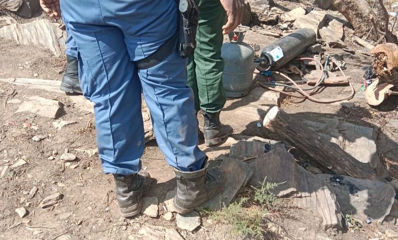 Authorities raided illegal mining sites... - Krugersdorp News | Facebook