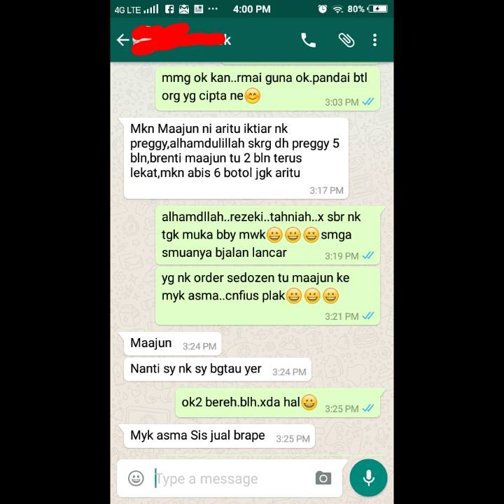 Maajun Warisan Keluarga Mwk Alhamdulillah Mwk Bkn Shaja Berkesan Sbg Perancang Khtiar Untuk Hamil Pun Boleh Yang Penting Kena Yakin Berusaha Dan Jgn Putus Asa Ada Rezeki X Kemana Yg Ada Msalah2 Dalaman Wanita Tu Mmg Ramai Yg