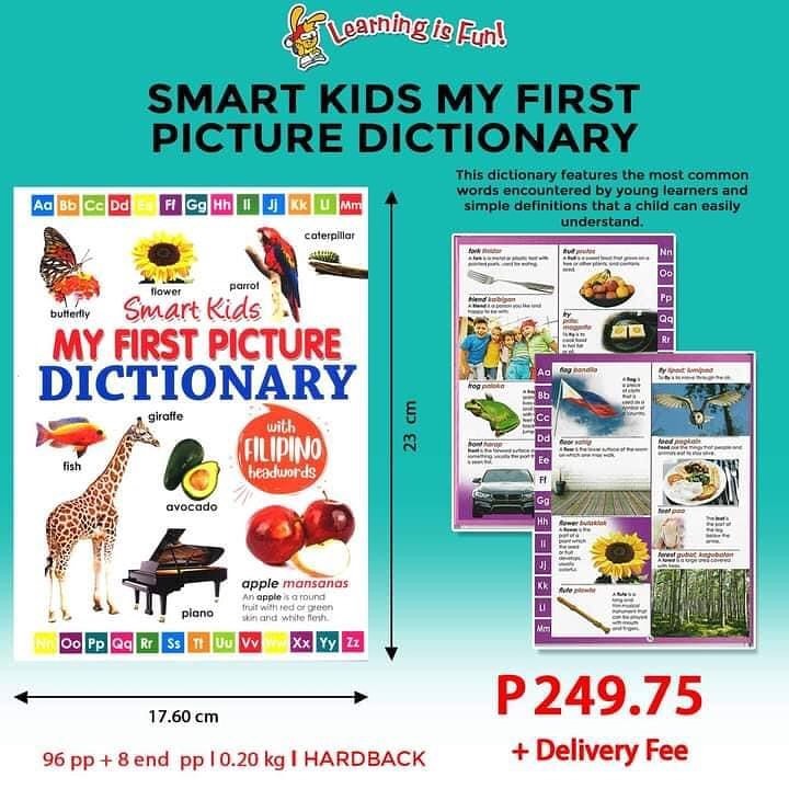 Bookccupied - SMART KIDS MY FIRST PICTURE DICTIONARY with...