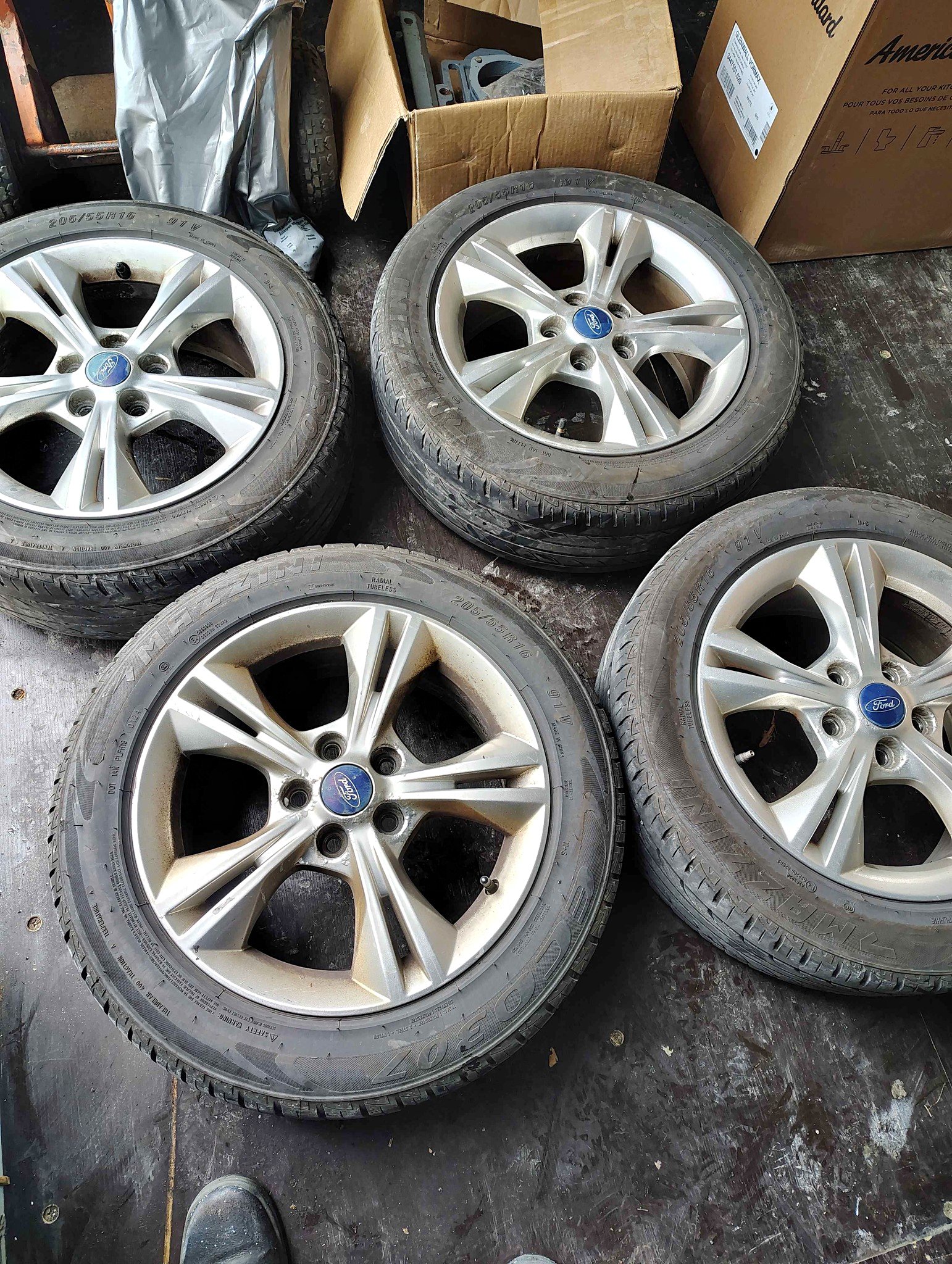 Ford focus rims & tires - Car Wheels, Tires & Parts - Fredericton, New ...