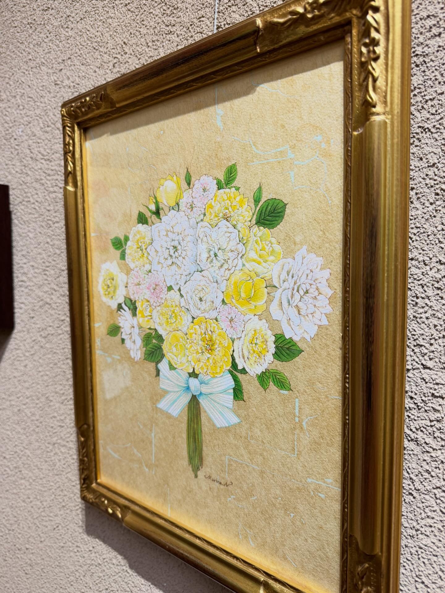 只今、花遊庭 ここはな で開催いただいている 内藤マリナさんの個展