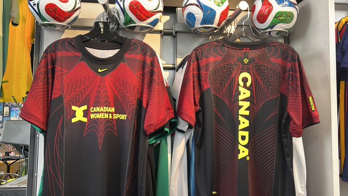 Nike x Nocta Canada pre-match jersey for World Cup 2026 at North