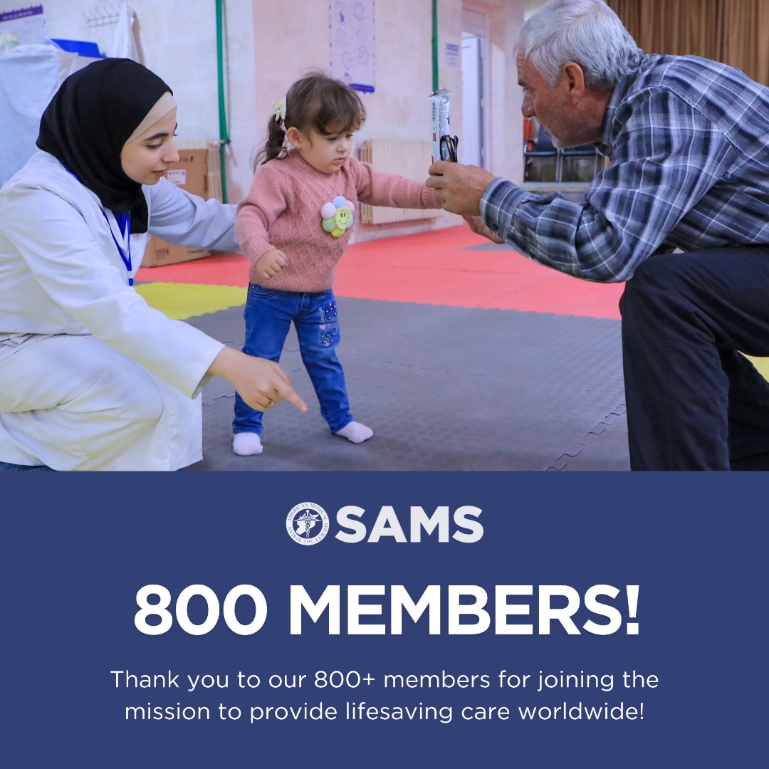 Medic:The Mission of an American　Sams 🎉 We're thrilled to announce that SAMS has reached 800 members