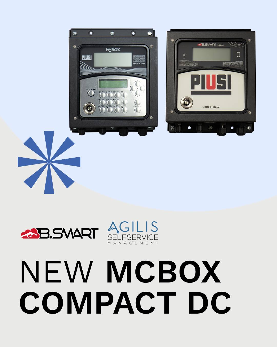 PIUSI - La gamma MCBOX COMPACT cresce ⚡ Dopo le versioni Agilis e B ...