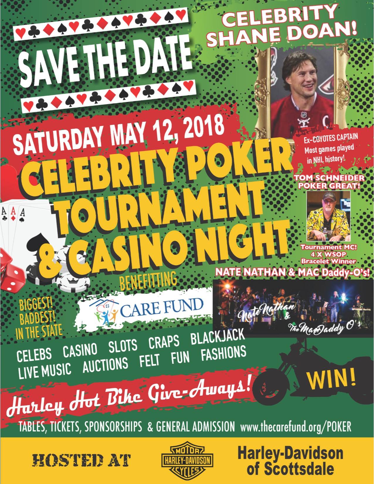 Care - SAT. MAY 12TH MEET 2018 CELEB Host SHANE DOAN former Arizona ...