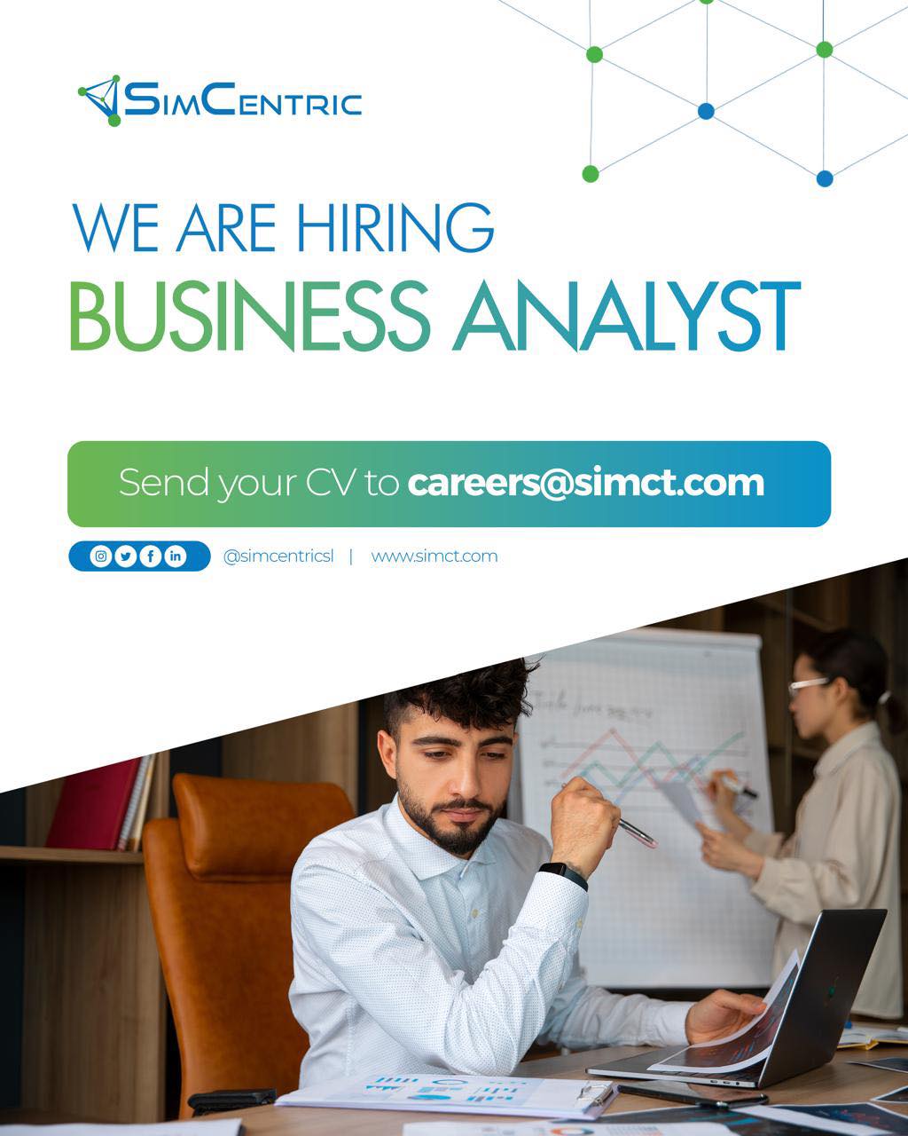 📢 We’re Hiring! 🚀 Position:... - SimCentric Technologies | Facebook