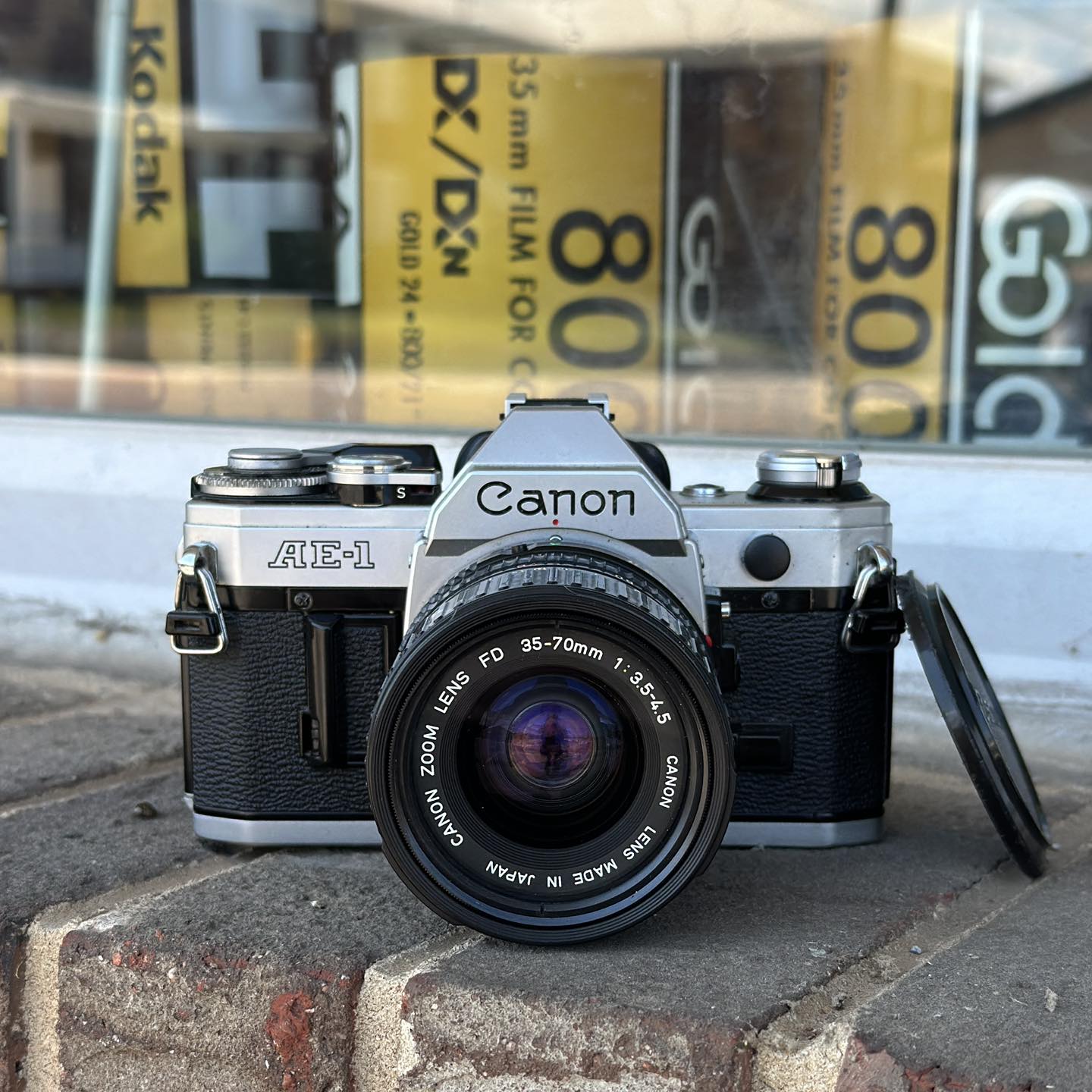 Pentax ZX-30 and Canon point and shoot 35mm cameras