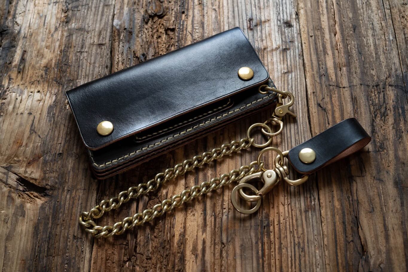 PEACE Leather craft トラッカーウォレット 43,000円超 販売してから