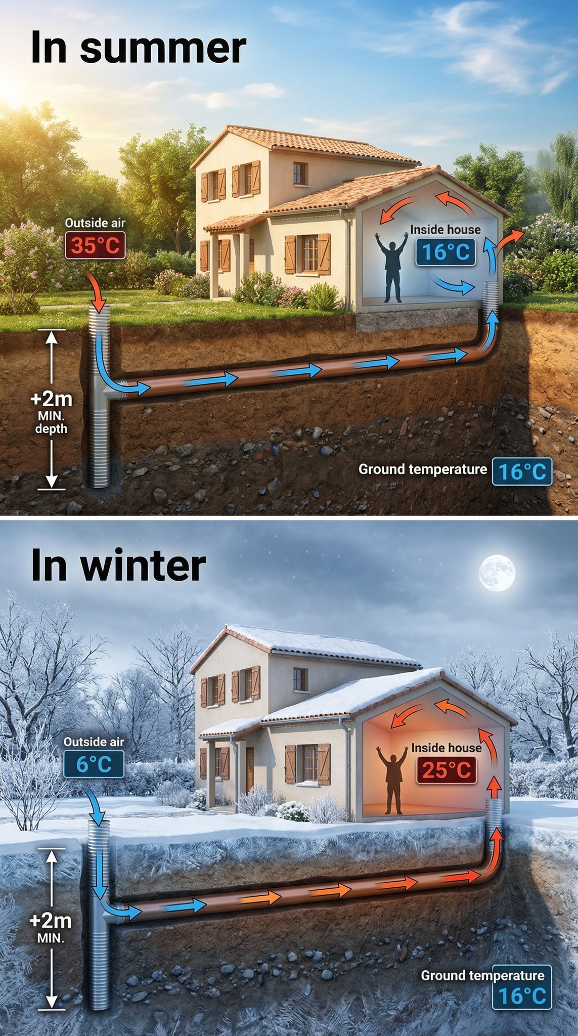 Bom - 🌍 NATURAL CLIMATE CONTROL WITHOUT ELECTRICITY BILLS! 🌍 Did you ...