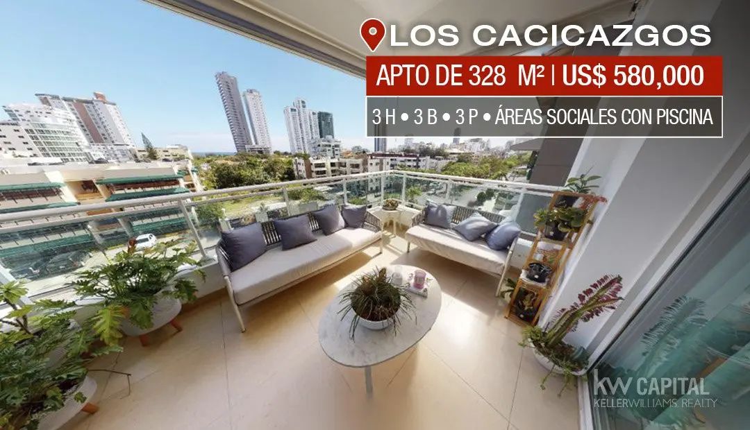 KW Capital RD - 📍 Los Cacicazgos, 🌟 Hermoso apartamento en... | Facebook