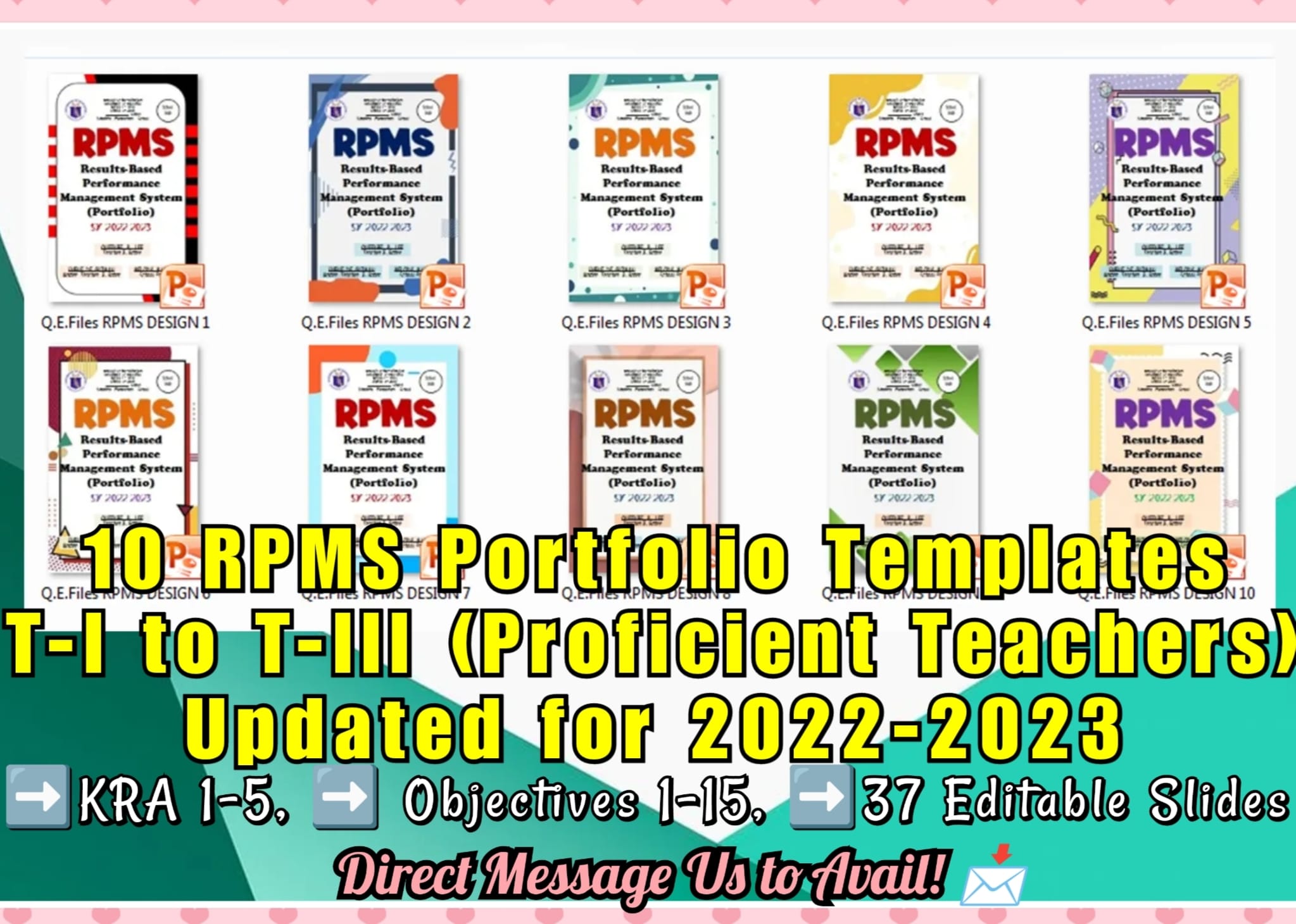 UPDATED RPMS PORTFOLIO SY... - Q.E - Teacher Education Files