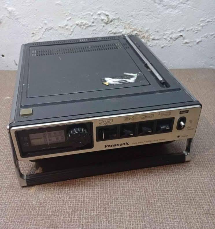 Vintage Panasonic TR-535 Portable Solid State TV Boombox Style