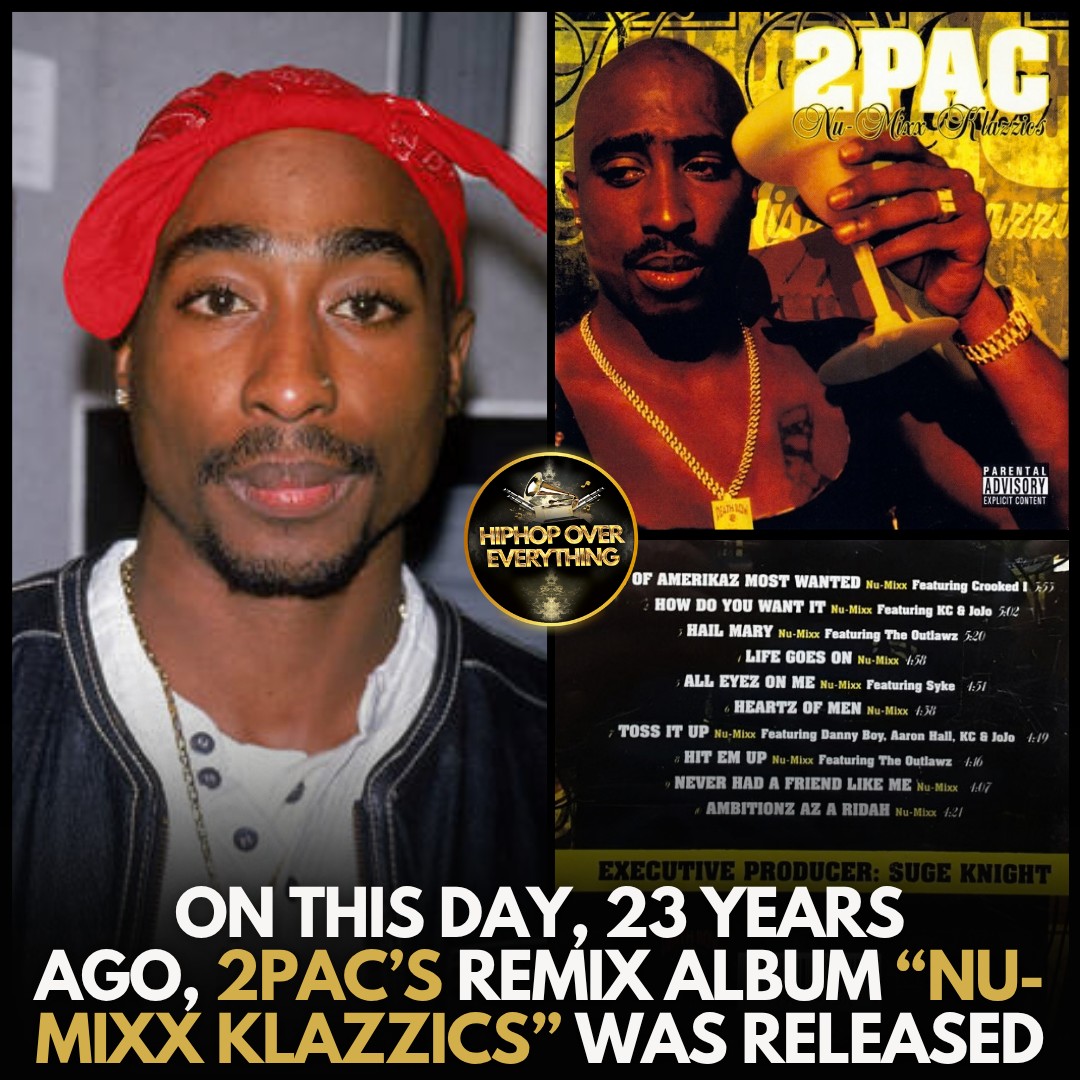 📲 On this day, 23 years ago, #2Pac's remix album 