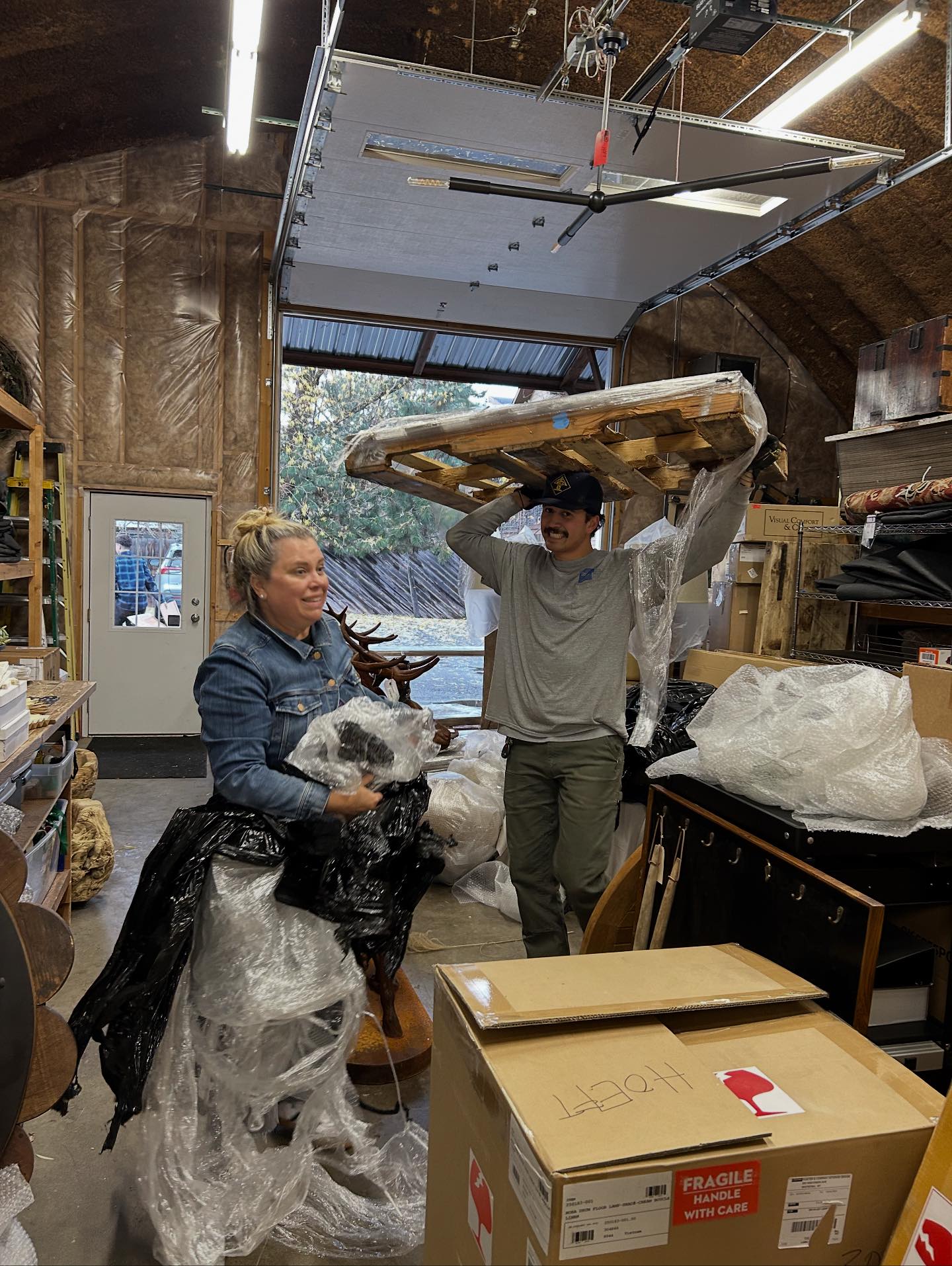 Hunter & Company Interior Design - Clearing the floor for new furniture ...