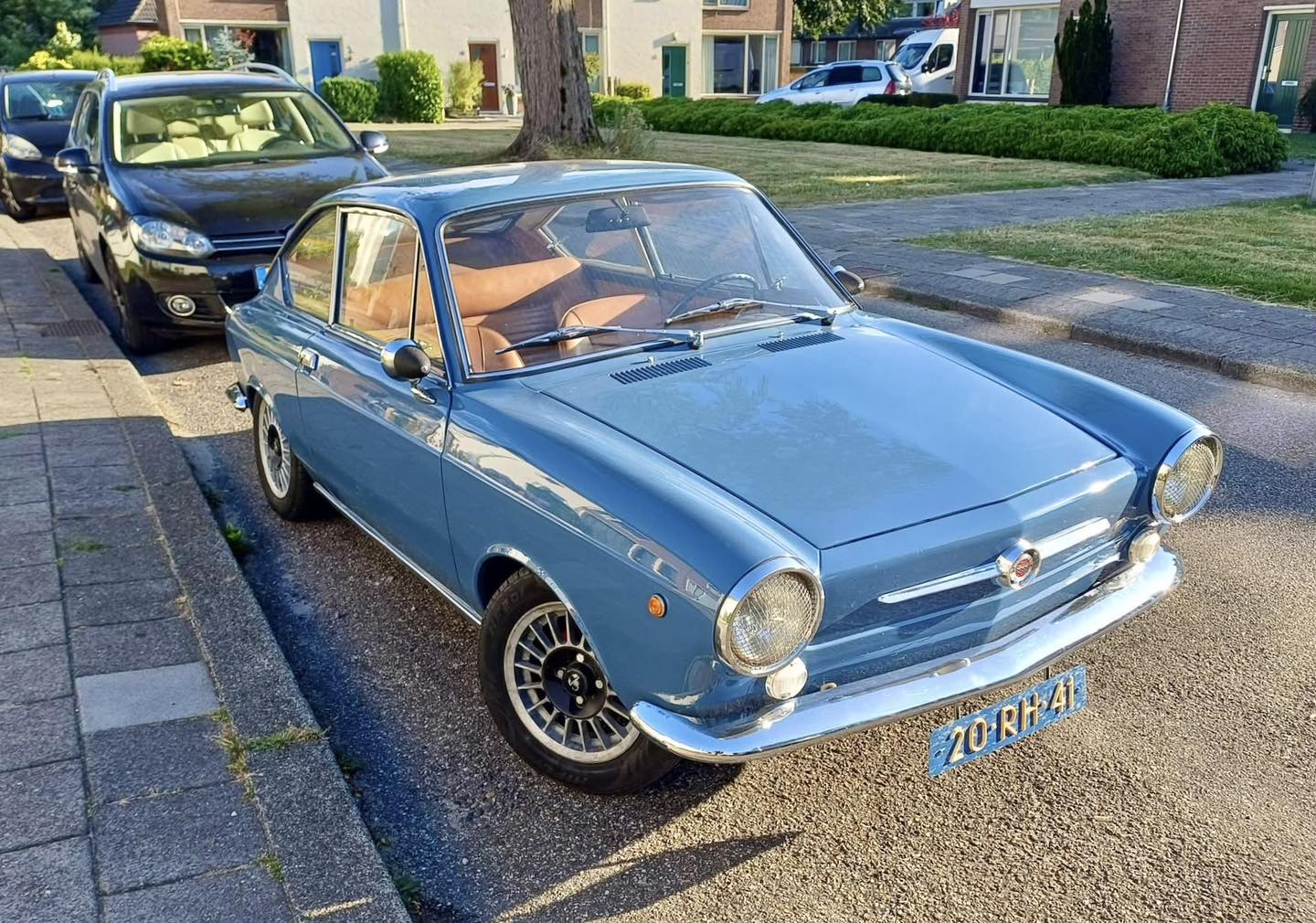By the roadside Fiat 850 Sport Coupe Series 1