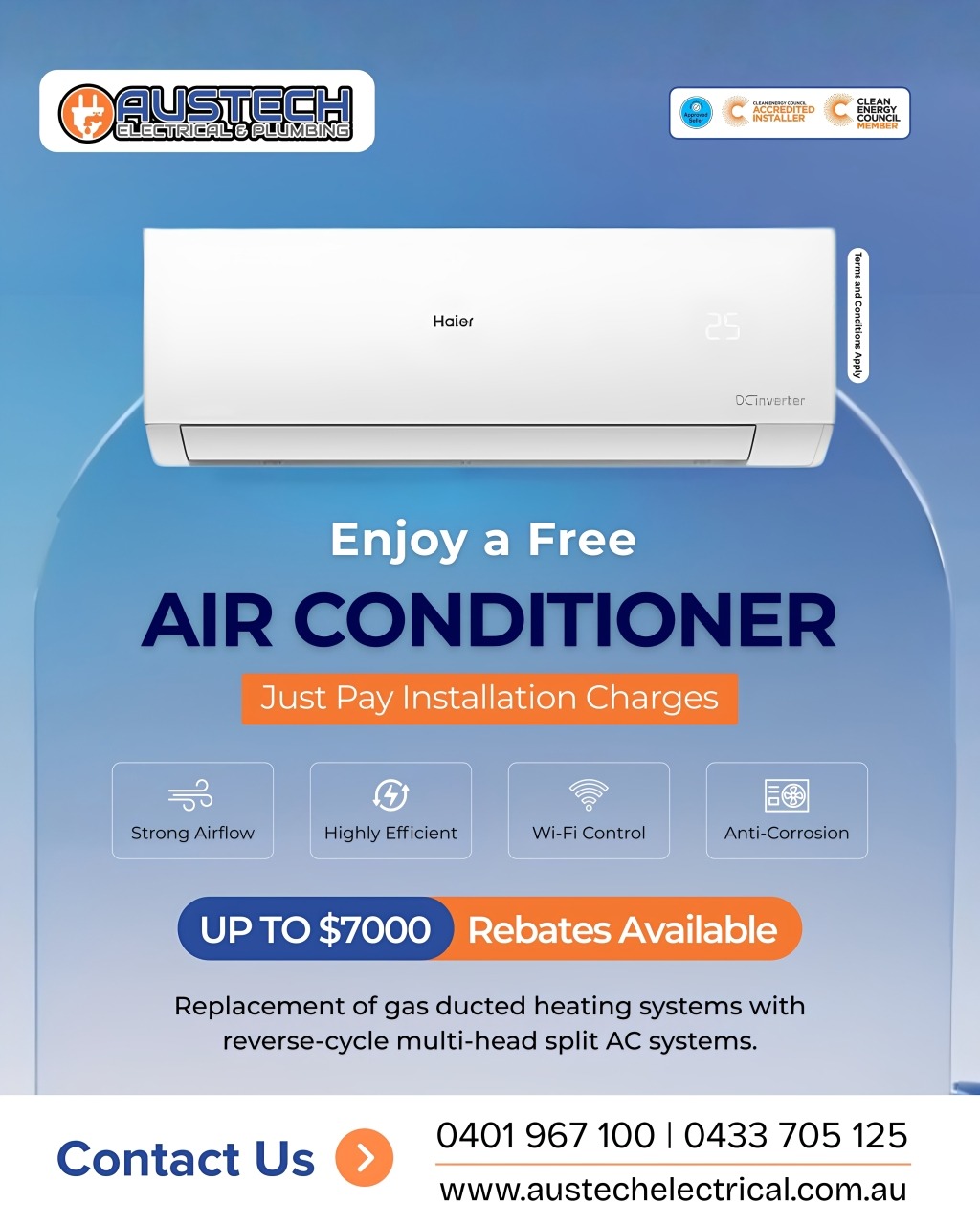 Installation of... - Austech Electrical & Plumbing Services | Facebook