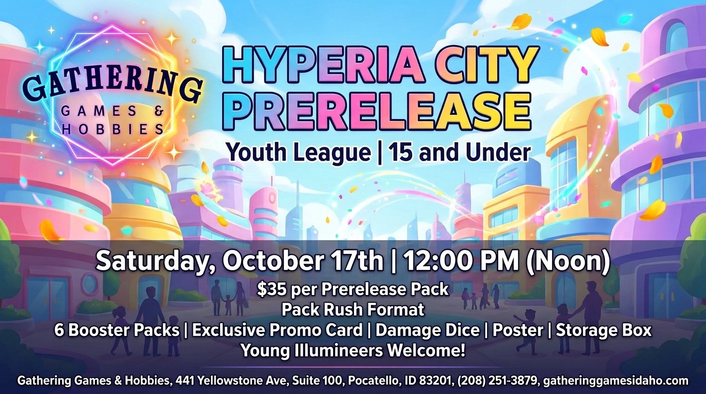 Disney Lorcana: Hyperia City Pre-Release - Pack Rush Youth Event