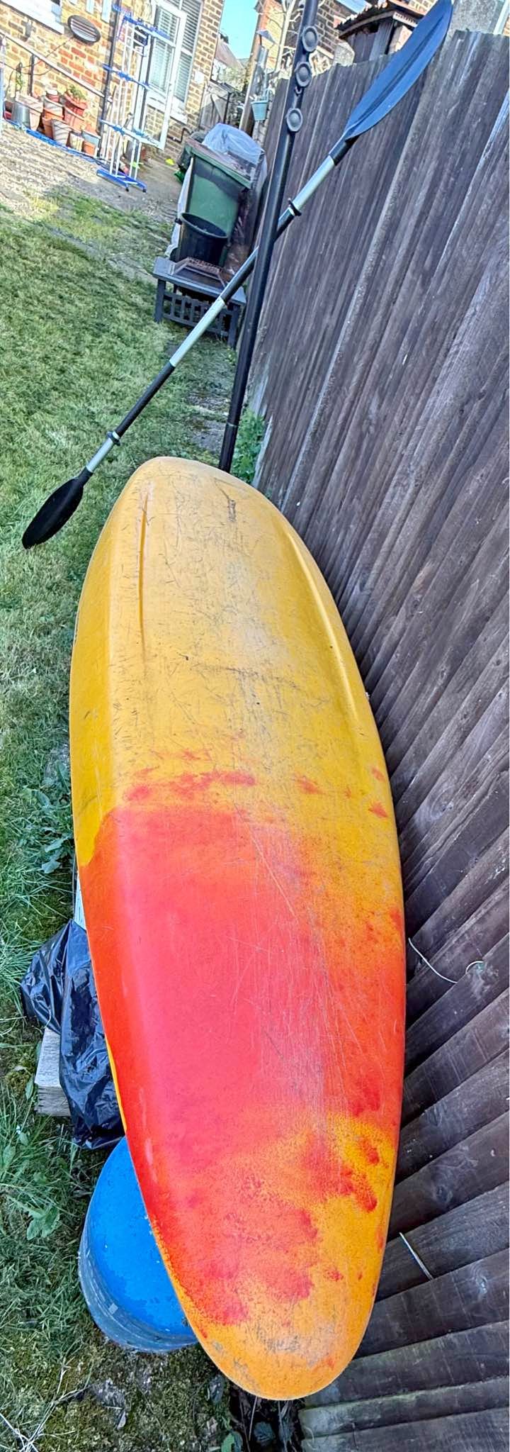 Robson Monster kayak for sale with paddle and Lomo Rebel neoprene spray ...