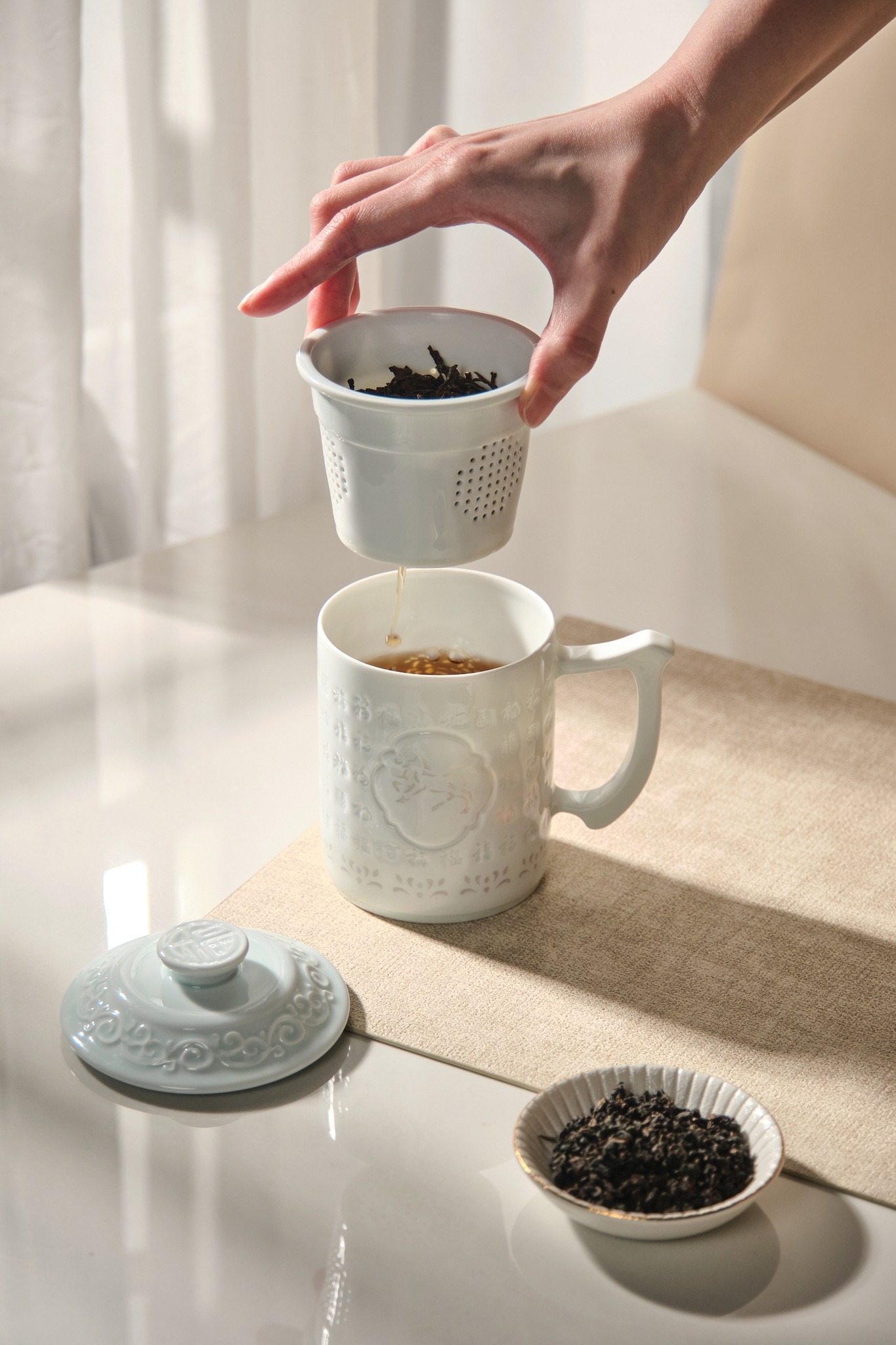 福茗堂茶莊- 馬卡龍系列禮盒雲南普洱(15粒)+秘密花園(福鼎茉莉龍珠