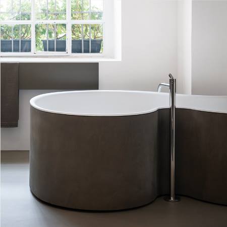 Agape - A washbasin designed with the utmost subtlety,...