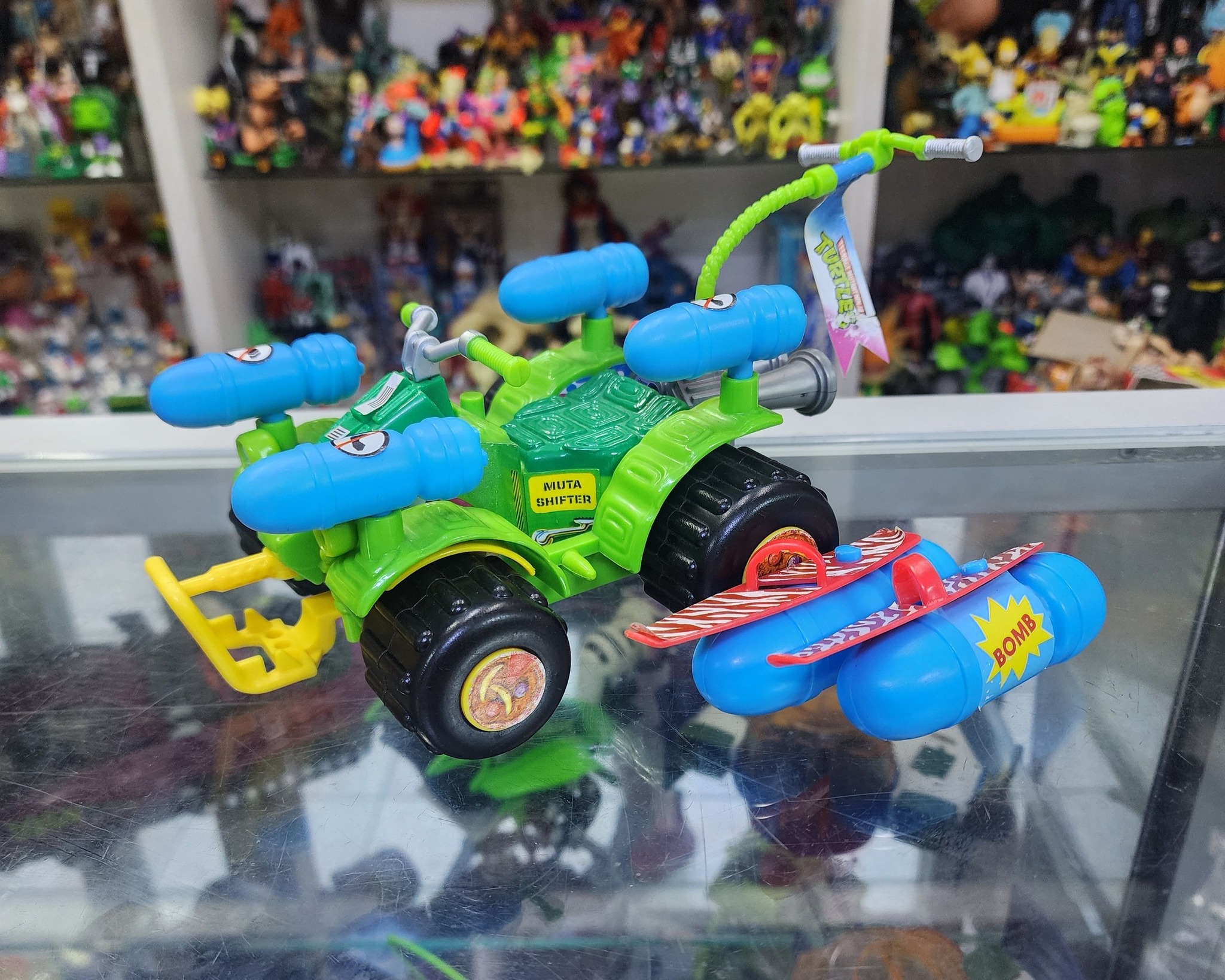 TMNT Muta-ski Mutations Vehicle 1992 Playmates ( tortues variante 