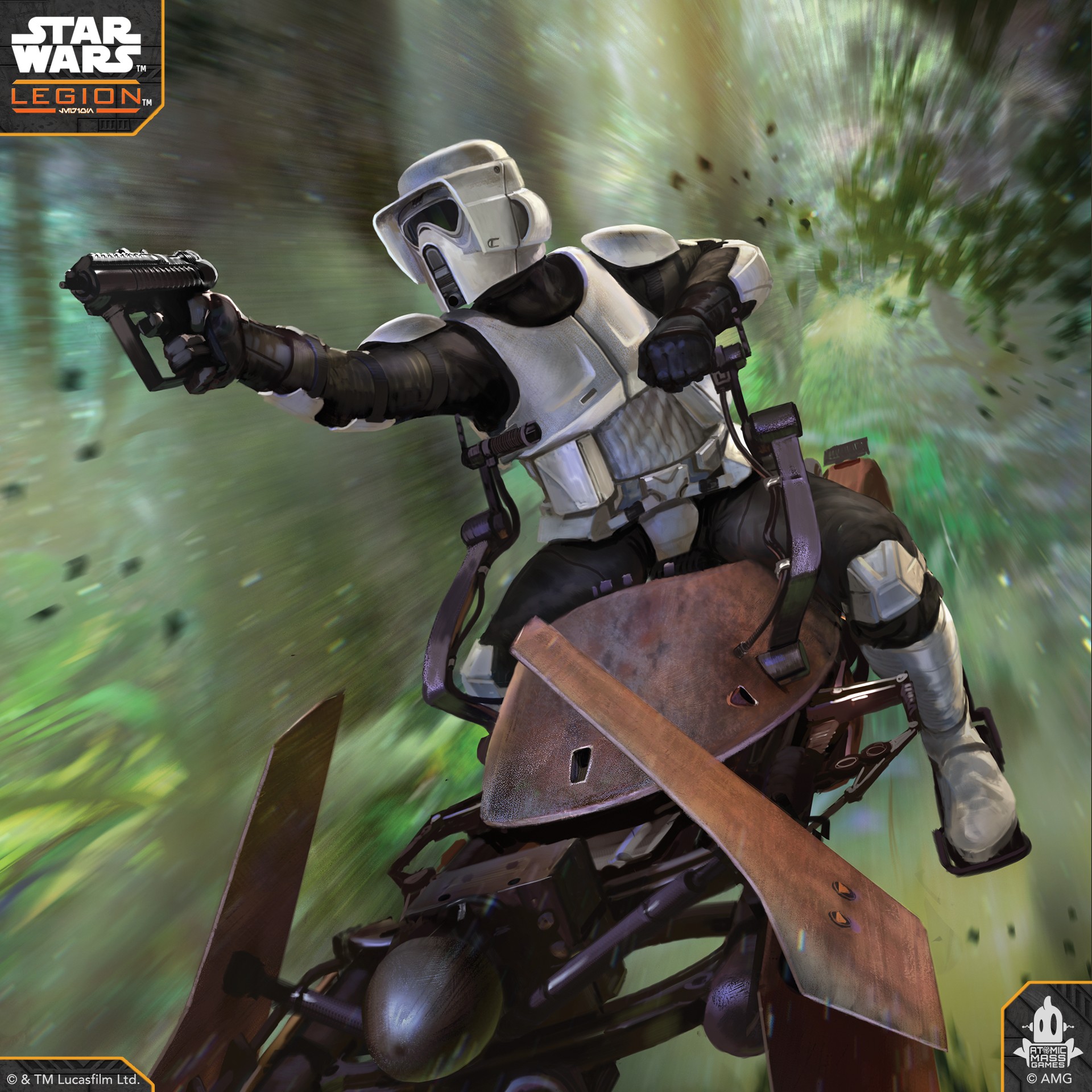 Star Wars 74-z speeder bikes for lightning-fast warfare
